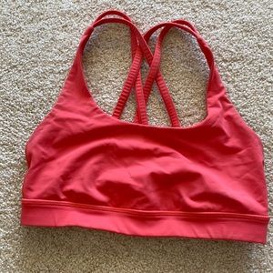 Lulu energy bra coral sz4